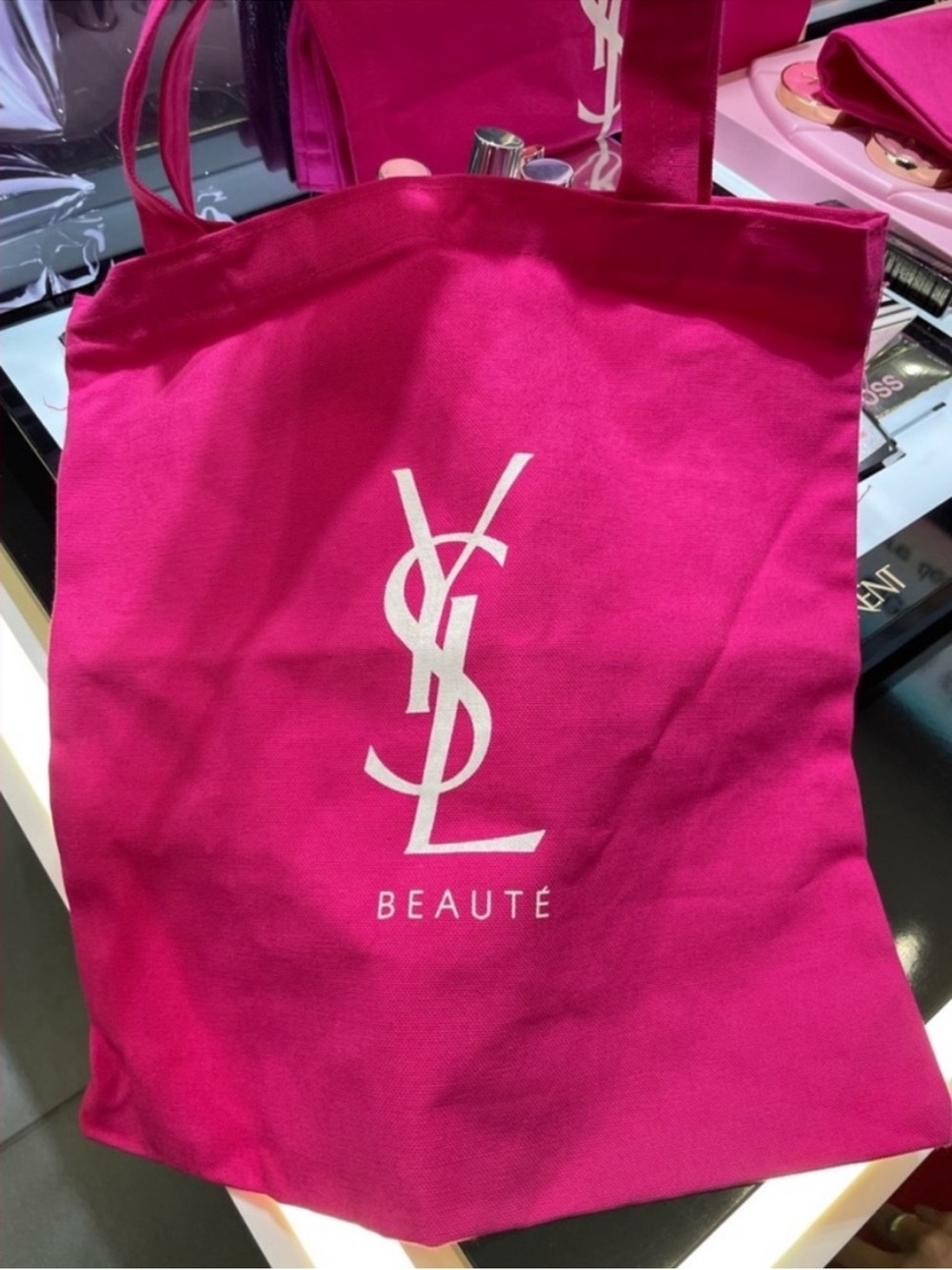 YSL beauty gift tote